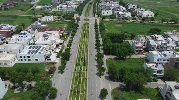 oben Aussicht von lahore Stadt von Punjab Pakistan auf November 18, 2023 video