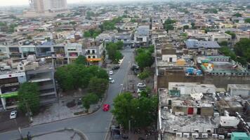 topo Visão do defesa habitação sociedade do Lahore Paquistão em Julho 22, 2023 video