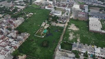 oben Aussicht von Verteidigung Gehäuse Gesellschaft von lahore Pakistan auf Juli 22, 2023 video