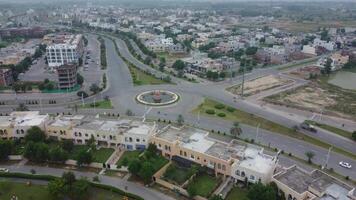 Haut vue de lahore ville de punjab Pakistan sur novembre 18 ans, 2023 video