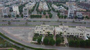 Top view of Lahore City of Punjab Pakistan on November 18, 2023 video