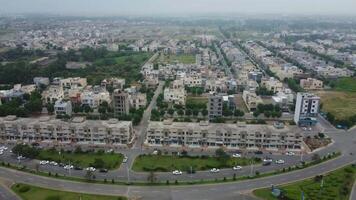 topp se av lahore stad av punjab pakistan på november 18, 2023 video