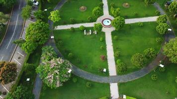 Haut vue de lahore ville de punjab Pakistan sur novembre 18 ans, 2023 video