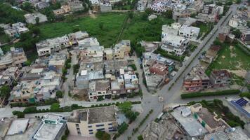 Haut vue de lahore ville de punjab Pakistan sur novembre 18 ans, 2023 video