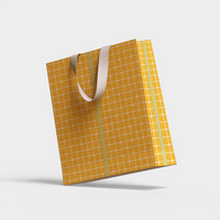 Paper bag mockup PSD file full editable