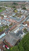 High Angle Footage of Central St Albans City of England United Kingdom. March 16th, 2024 video