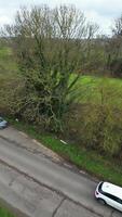 High Angle Footage of Central St Albans City of England United Kingdom. March 16th, 2024 video