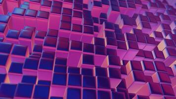 abstract 3d cube background video