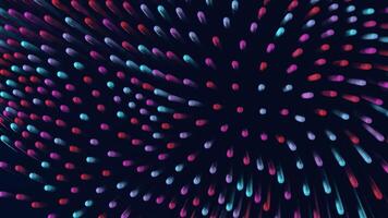 abstract background with colorful dots video