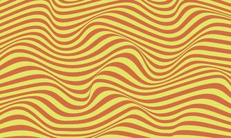 Abstract stripes optical art wave line background. Vector eps 10