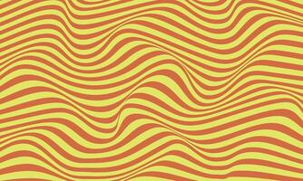 Abstract stripes optical art wave line background. Vector eps 10