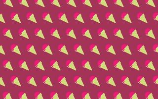 ice cream pattern. blue red background. Vector
