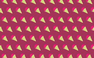 ice cream pattern. blue red background. Vector