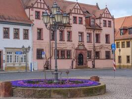 Grimma city in Saxonia photo