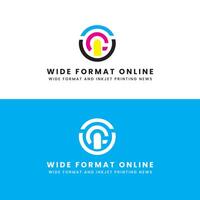 WFO Letter Logo vector