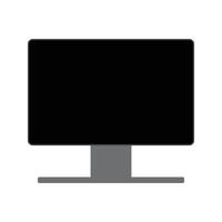 computer monitor icon vector