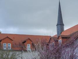 Grimma city in Saxonia photo