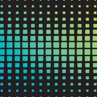 abstract pattern with gradient squares on a black background. vector