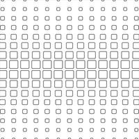 Seamless pattern with black and white squares on a white background vector