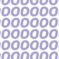 Seamless pattern with letters D Vector illustration