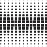 Seamless pattern with black and white squares on a white background vector