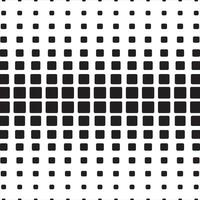 Seamless pattern with black and white squares on a white background vector