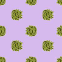 Charming seamless floral pattern with a touch of vintage. vector