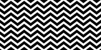 Zigzag chevron pattern in black vector. vector