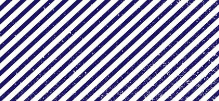 Grungy and worn hazard striped rectangular background diagonal texture on the stripes. vector