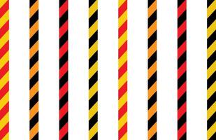 Warning tape with diagonal stripes caution tape border. Long danger ribbon vector. vector