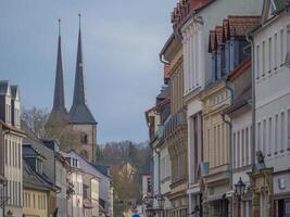 Grimma city in Saxonia photo