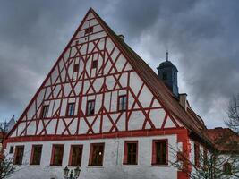 Grimma city in Saxonia photo