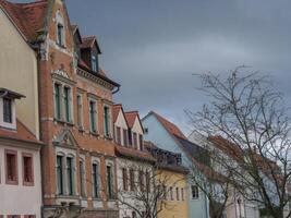 Grimma city in Saxonia photo