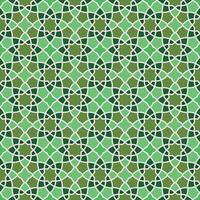 Arabic mosaic seamless pattern .Ramadan decorative background vector