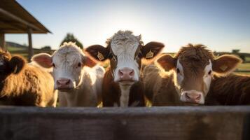 AI generated Veterinary care for livestock, ensuring health and wellbeing photo