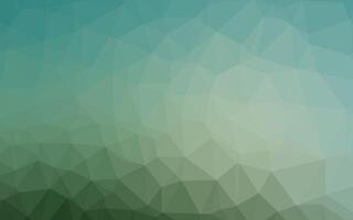 Light Green vector blurry triangle template.