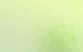 Light Green vector abstract polygonal texture.