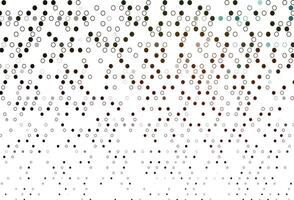 Light Green, Red vector texture with disks.