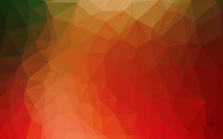 Light Green, Red vector low poly texture.