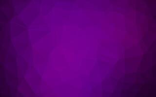 Dark Purple vector blurry triangle pattern.