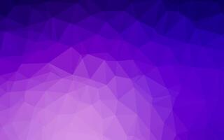 Light Purple vector polygon abstract background.