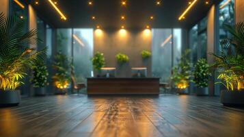 AI generated Room Filled With Potted Plants photo