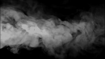 Smoke effect with black screen video