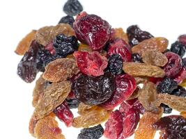 Dried mixed berries photo