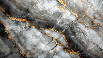 AI generated Close Up View of Marble Surface photo