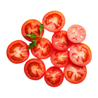 AI generated Red Tomatoes, Essential Vegetables for Every Kitchen, Perfectly Isolated on a Transparent Background generative AI png