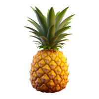 AI generated Pineapple generative AI png