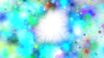 abstrait Contexte avec coloré étoiles et bulles png