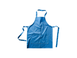 AI generated chef apron with transparent backgorund png