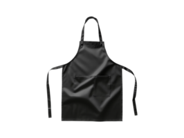 AI generated chef apron with transparent backgorund png